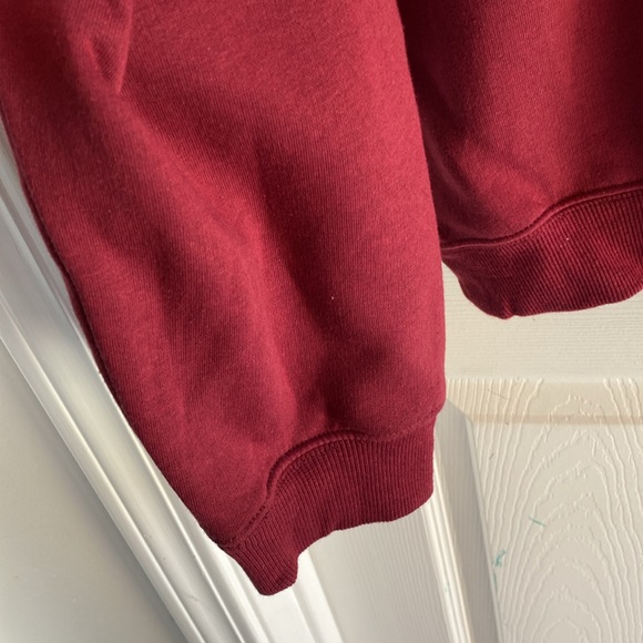 H & M burgundy crew neck XL NEW - Picture 6 of 9